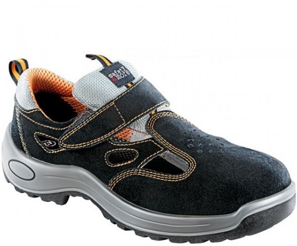 Bullstar 2465 Sicherheits-Sandale S1P SRC schwarz-grau