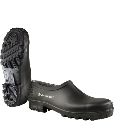 Dunlop Monocolour Wellie Shoe 814P schwarz ohne Schutzfunktion