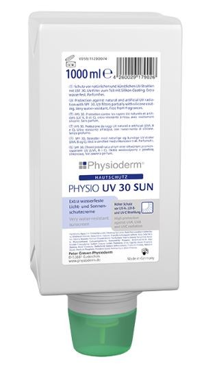 Greven 14134004 PHYSIO UV 30 SUN Sonnenschutzcreme Varioflasche 1L