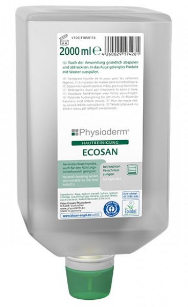 Greven 13897003 Physioderm ECOSAN 2 Liter Varioflasche